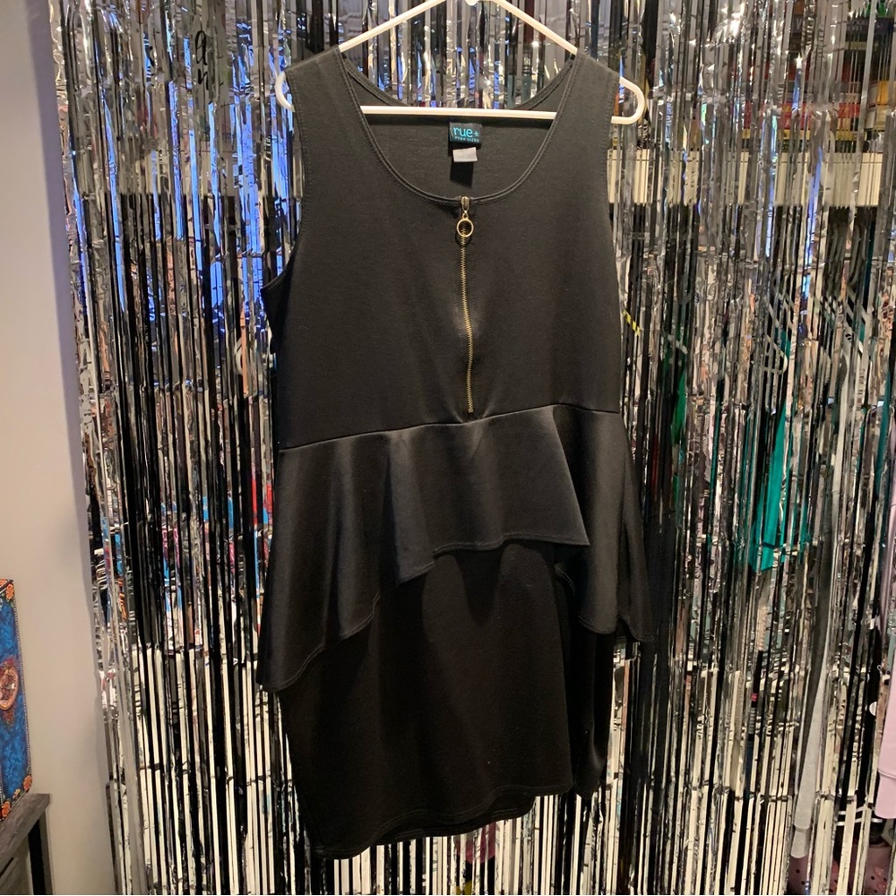 Rue 21 Black Peplum Dress